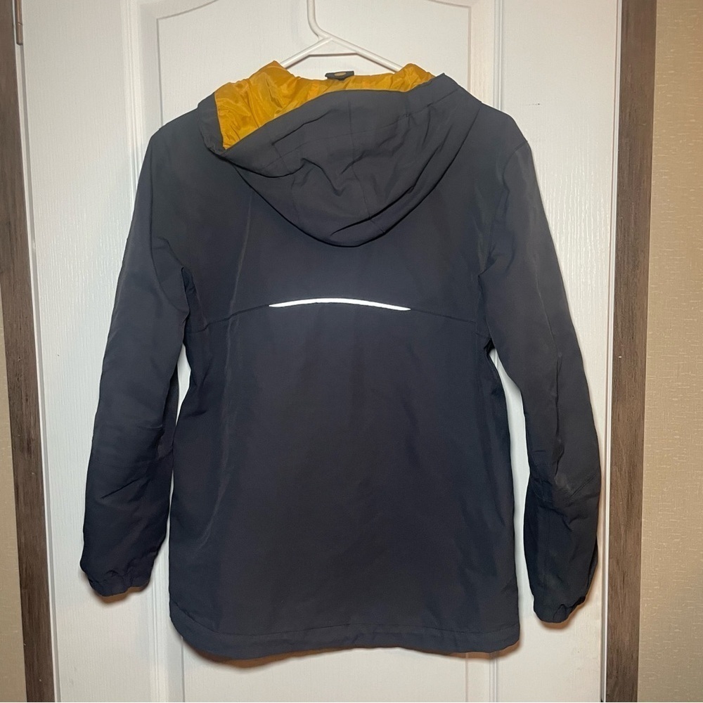 Kids JACK WOLFSKIN Iceland 3 in 1 Jacket Fleece Liner 152 Age 11 - 12 Waterproof - Picture 2 of 8